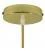 Strak design 1-gaats 120 mm. cilindrische metalen plafondkap