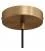 Strak design 1-gaats 120 mm. cilindrische metalen plafondkap