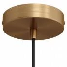 Strak design 1-gaats 120 mm. cilindrische metalen plafondkap
