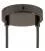 Strak design 2-gaats 120 mm. cilindrische metalen plafondkap