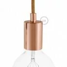Cilindrische metalen E27 fittinghouder kit