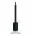 Cilindrische metalen E27 fittinghouder kit met 15 cm. trekontlaster