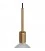 Cilindrische metalen E27 fittinghouder kit met 15 cm. trekontlaster