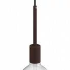 Cilindrische metalen E27 fittinghouder kit met 15 cm. trekontlaster