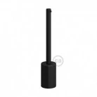 Cilindrische metalen E27 fittinghouder kit met 15 cm. trekontlaster