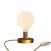 Posaluce Globe Metalen Tafellamp