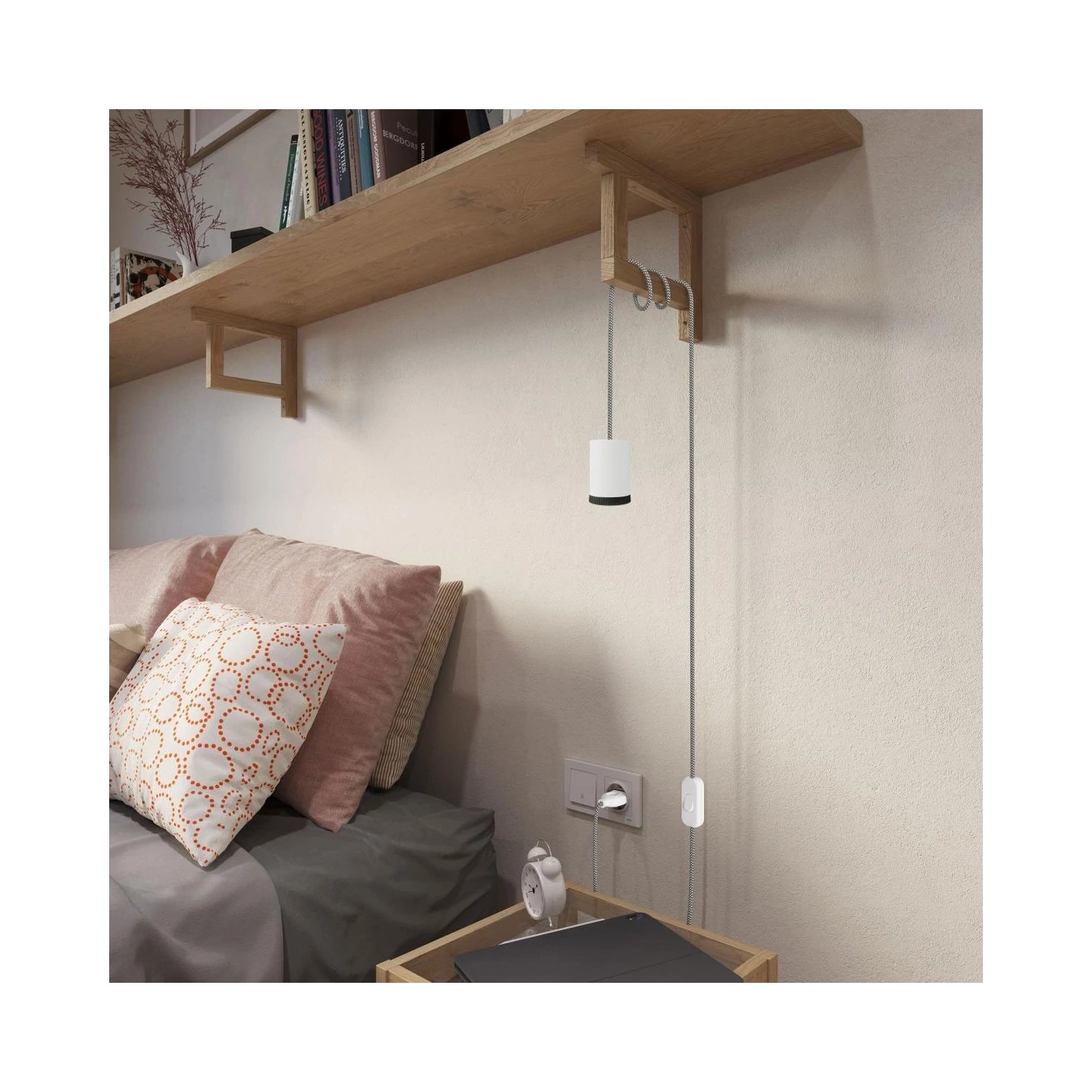 Mini Lamp GU1d0 met Snake-bedrading