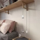 Mini Lamp GU1d0 met Snake-bedrading