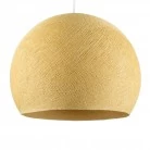 Dome Lampenkap in vezel - 100% handgemaakt