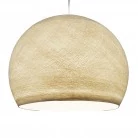 Dome Lampenkap in vezel - 100% handgemaakt