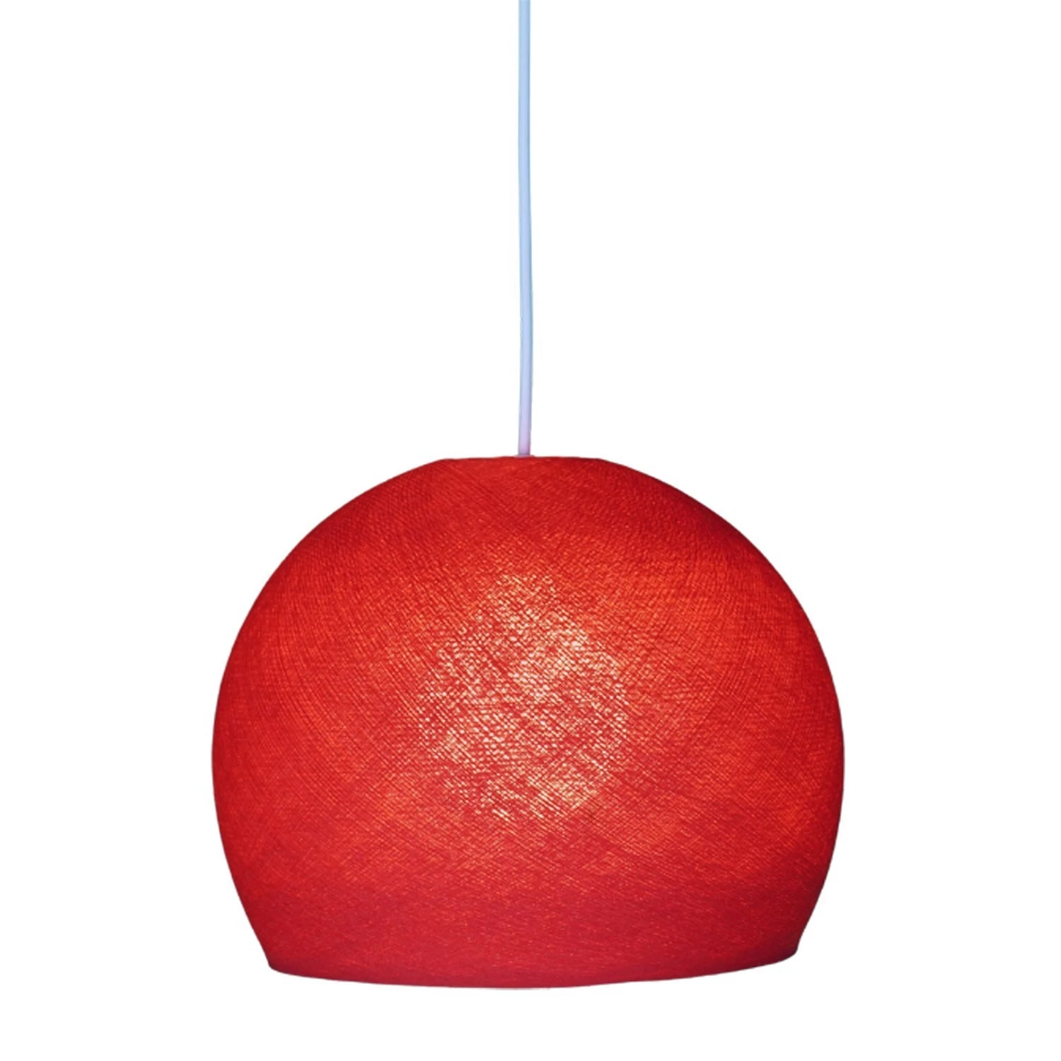 Dome Lampenkap in vezel - 100% handgemaakt