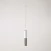 Track hanglamp met Tub-E14 dubbele kap