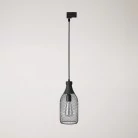 Hanglamp met Jéroboam lampenkap voor rails