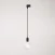 Metalen plafondlamp