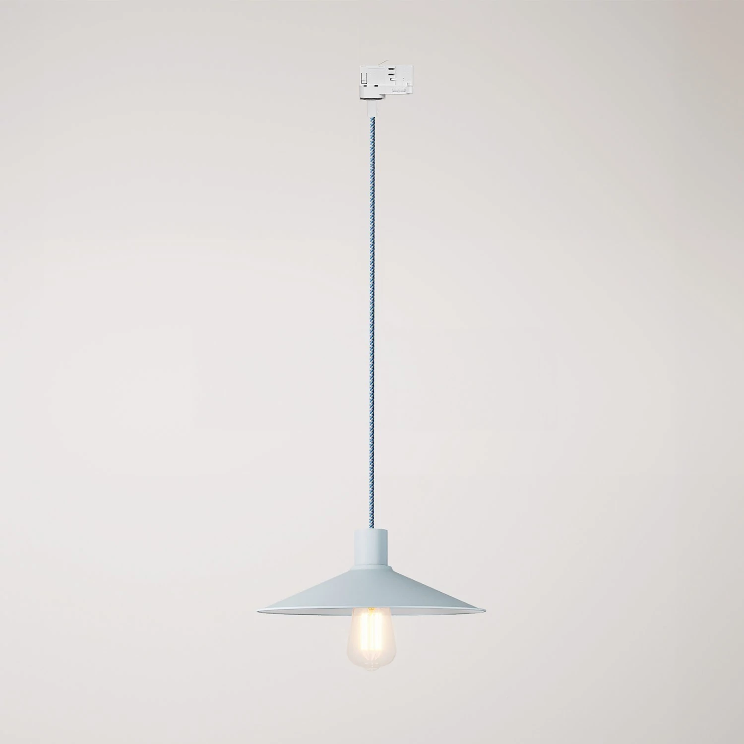 Swing Pastel hanglamp met kap voor railsystemen