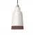 Tweekleurige keramische Bottiglia lampenkap, Materia collectie - Made in Italy