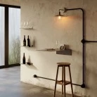 Italiaanse dubbele tweevoudige contactdozenset 10/16A voor wand en voetstuk Creative-Tubes in porselein