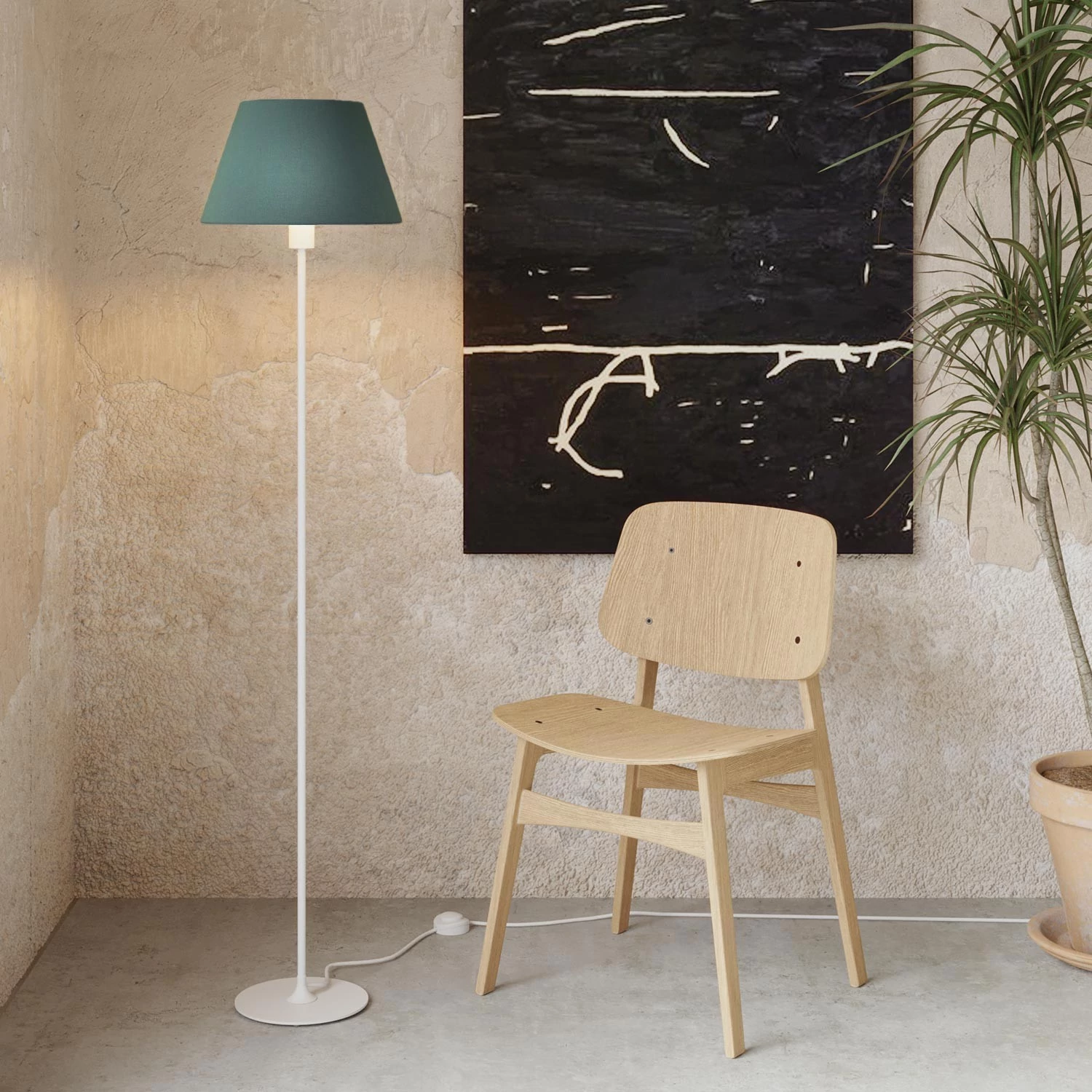 Impero M stoffen lampenkap voor tafel- of wandlamp met E27 fitting - Made in Italy