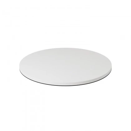 Ronde metalen voet voor tafellamp MAG-Y - mat wit