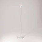 MAG-Y vloerlamp met ronde metalen voet met fitting voor lampenkap