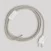 Bedrading voor lamp met witte gevlochten kabel 1,80 m