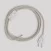 Bedrading voor lamp met witte gevlochten kabel 1,80 m