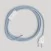 Bedrading voor lamp met blauwe "Steward" katoenen kabel 1,80 m