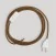 Bedrading voor lamp met glinsterende koperen kabel 1,80 m