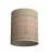 Abat-jour cylindrique en tissu avec culot E27, diamètre 15cm H18cm - 100% Made in Italy