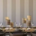 Abat-jour cylindrique en tissu avec culot E27, diamètre 15cm H18cm - 100% Made in Italy