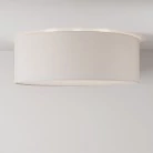 Grote stoffen plafondlamp - Made in Italy