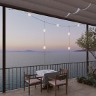 Buiten 7-punts lichtketting IP67 - Marina GRID