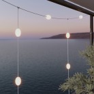 Buiten 7-punts lichtketting IP67 - Marina GRID
