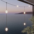 Buiten 7-punts lichtketting IP67 - Marina GRID