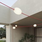 Buiten 7-punts lichtketting IP67 - Marina GRID