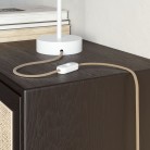 Natuurlijke met jute bedekte platte kabel - PN06
