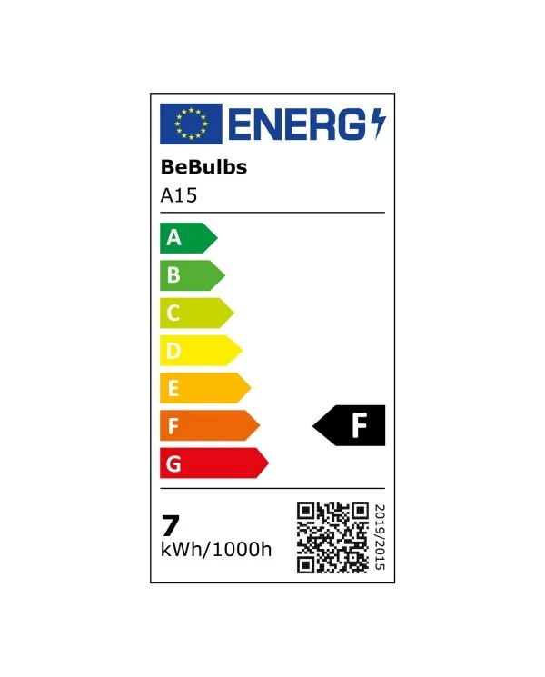 LED Halve Bol Goud G125 7W 650Lm E27 2700K Dimbaar - A15