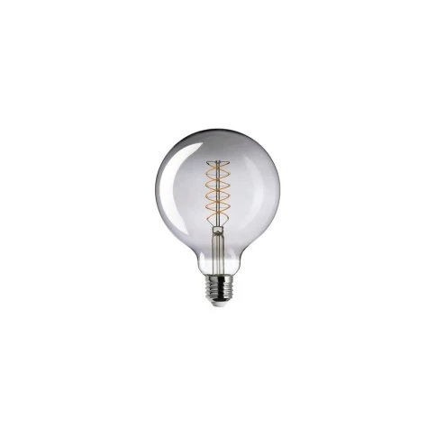 LED Lamp Smoky Globe G125 4,8W 250Lm E27 1800K Dimbaar - D04