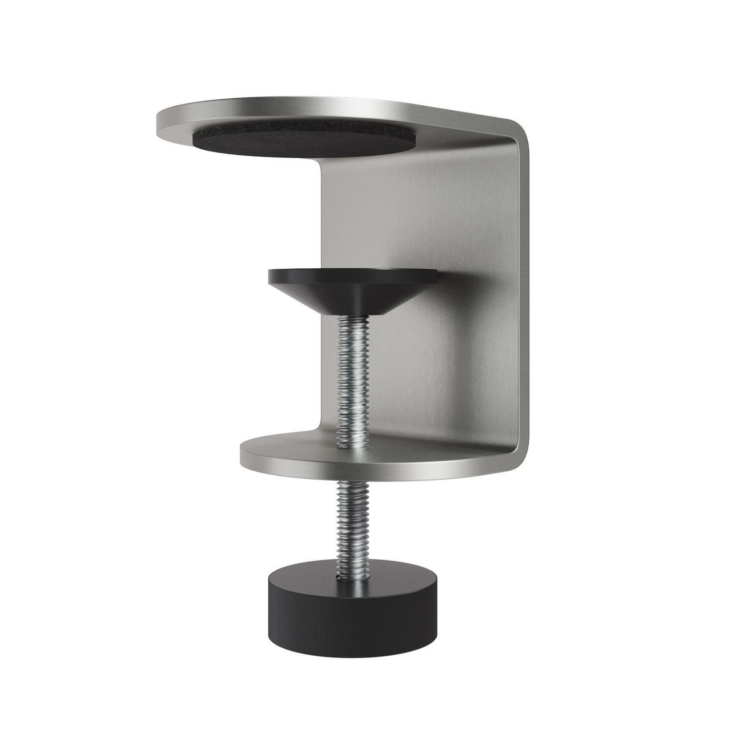 MAG-Y tafelklem - geborsteld titanium