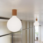 Wand- of plafondlampfitting E27 van metaal