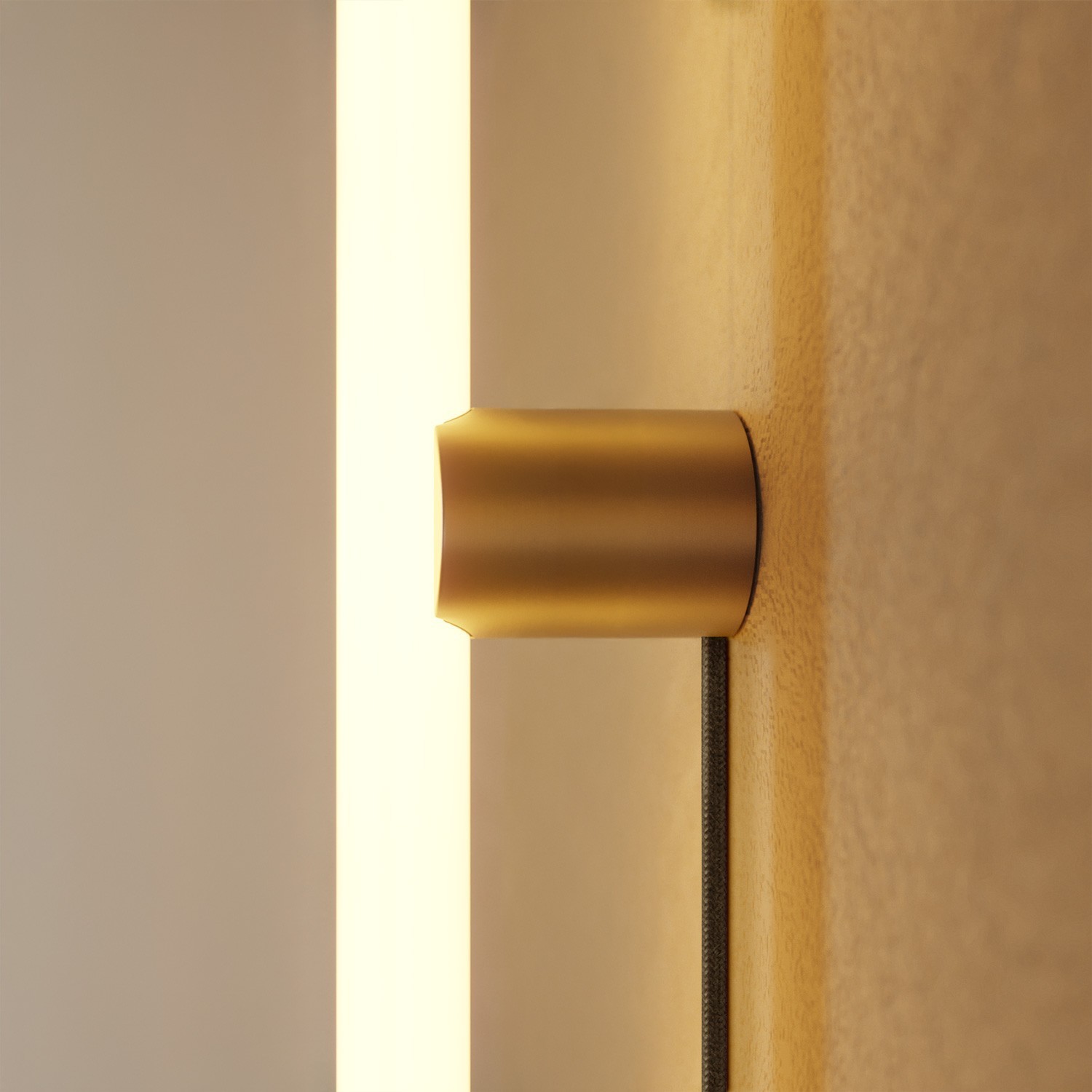 Wand- of plafondlampfitting Spostaluce S14d van metaal