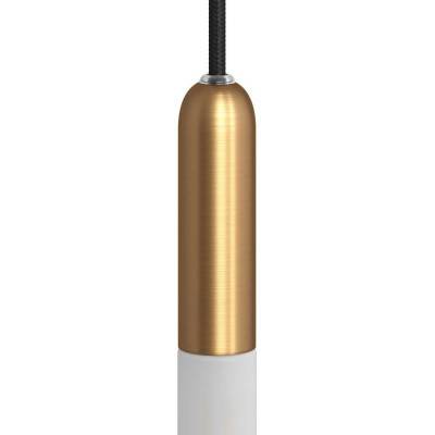 P-Light E14 metalen fittinghouderset met verborgen trekontlaster - geborsteld brons