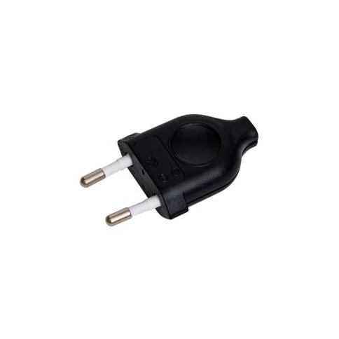 Black Plug 2.5A, 2-pole