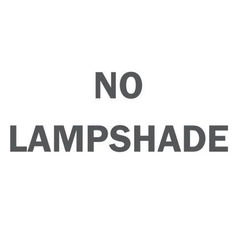 Zonder lampenkap