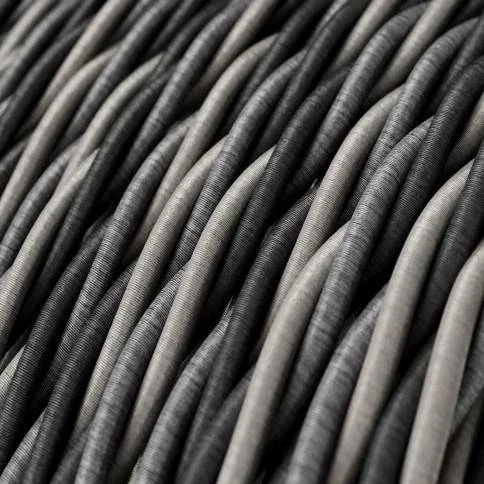 Kit Creative Flex flexibele buis bekleed met zwarte RM04 stof met metalen eindstukken