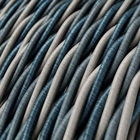 Kit Creative Flex flexibele buis bekleed met zwarte RM04 stof met metalen eindstukken