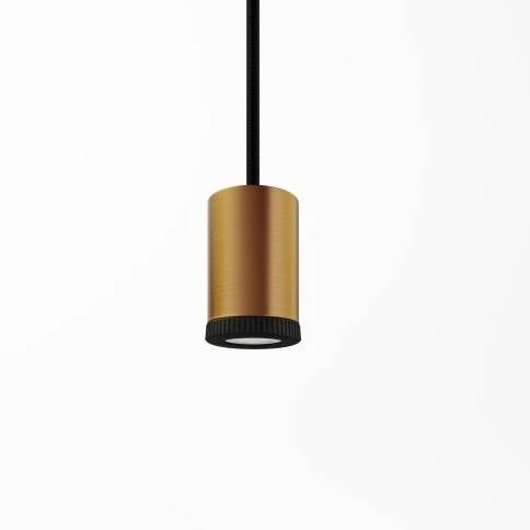 Mini Spotlight LED GU1d0 Rame satinato