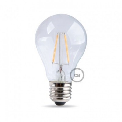 Light bulb filament Led Drop 7W E27 Clear Dimmable