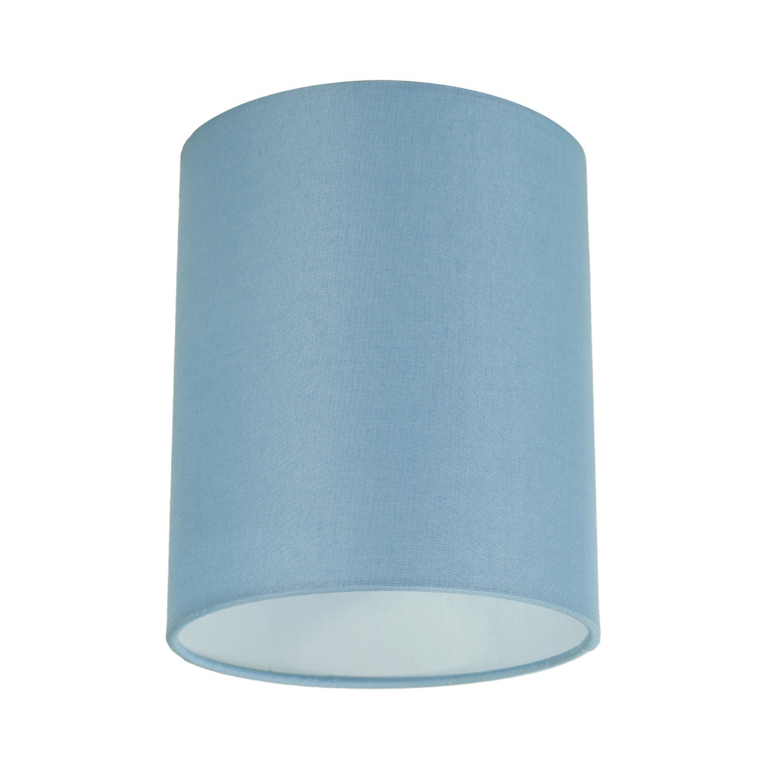 Abat-jour cylindrique en tissu avec culot E27, diamètre 15cm H18cm - 100% Made in Italy