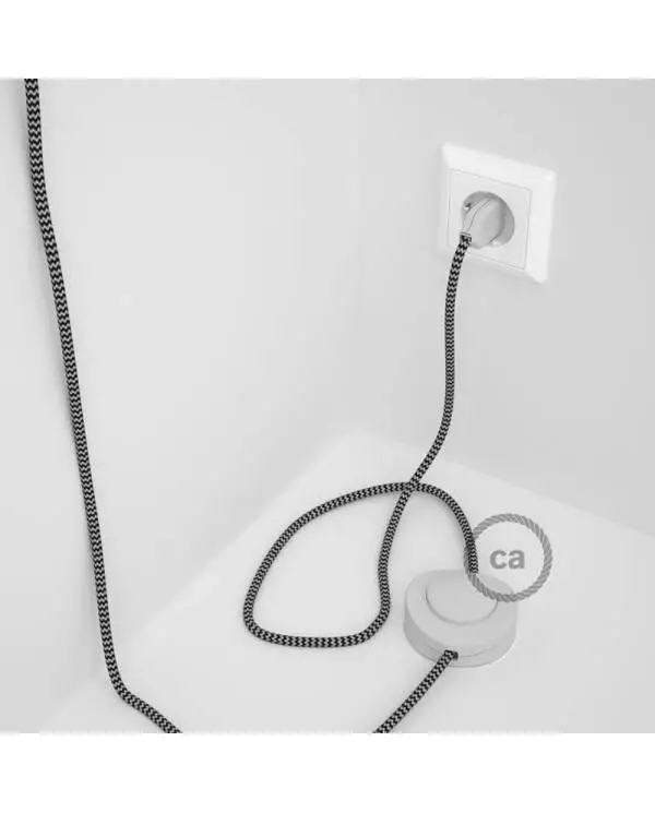 Smart 2-gaten metalen cilindrische rozetkit - compatibel met Voice Assistants